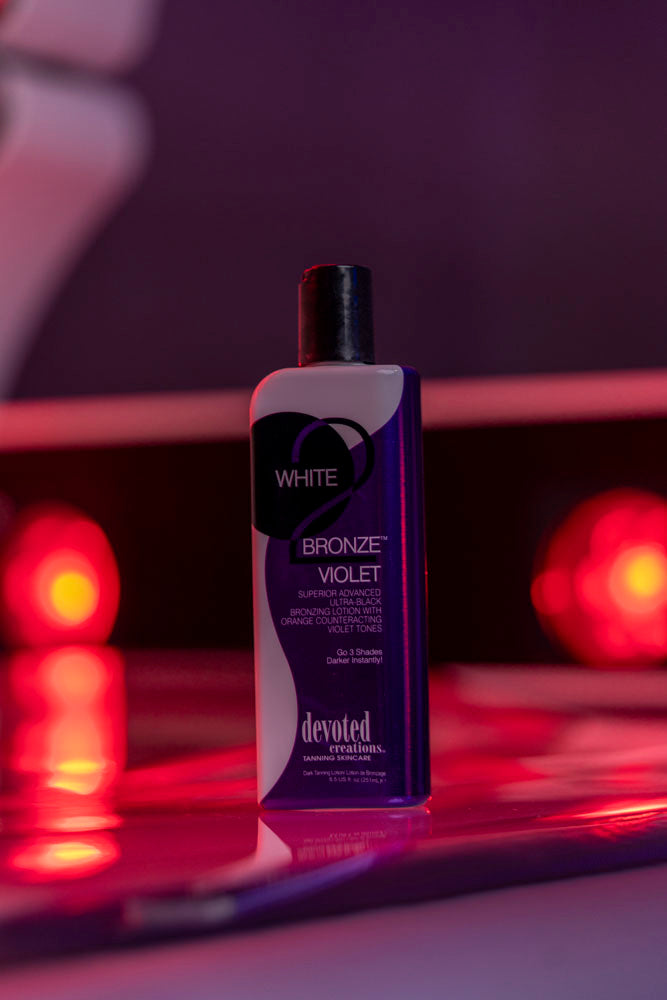WHITE 2 BRONZE VIOLET