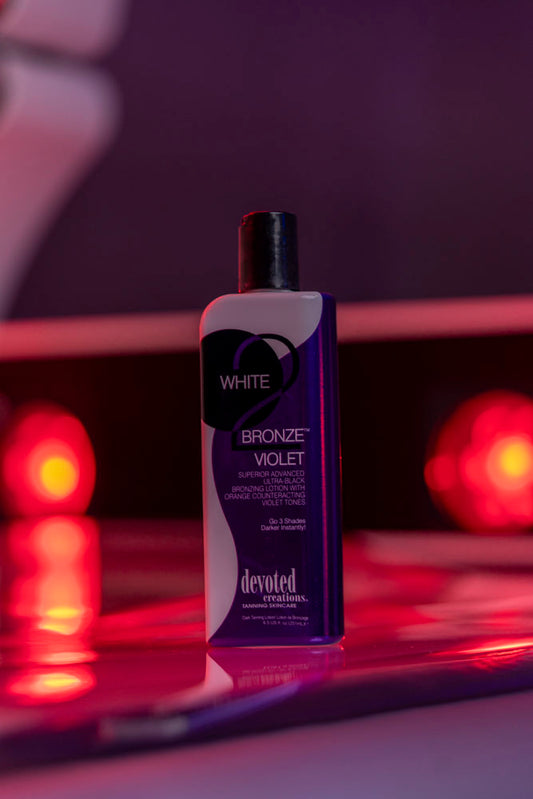 WHITE 2 BRONZE VIOLET